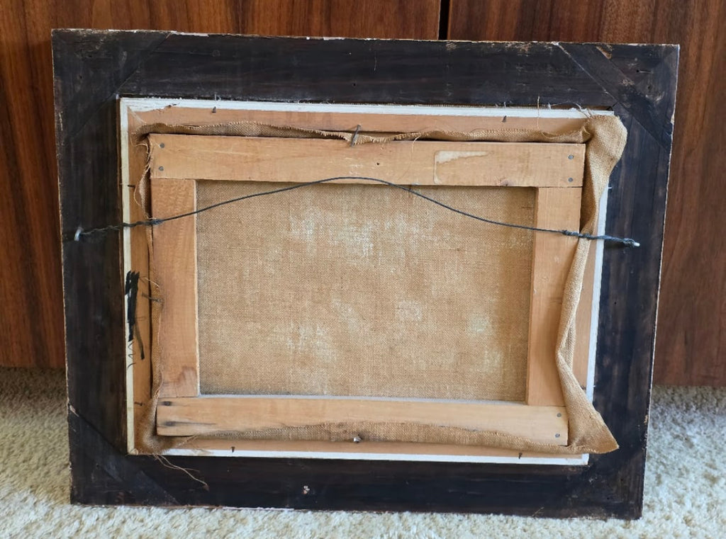 Georges Rene Sinicki French Abstract Expressionist Framed Painting