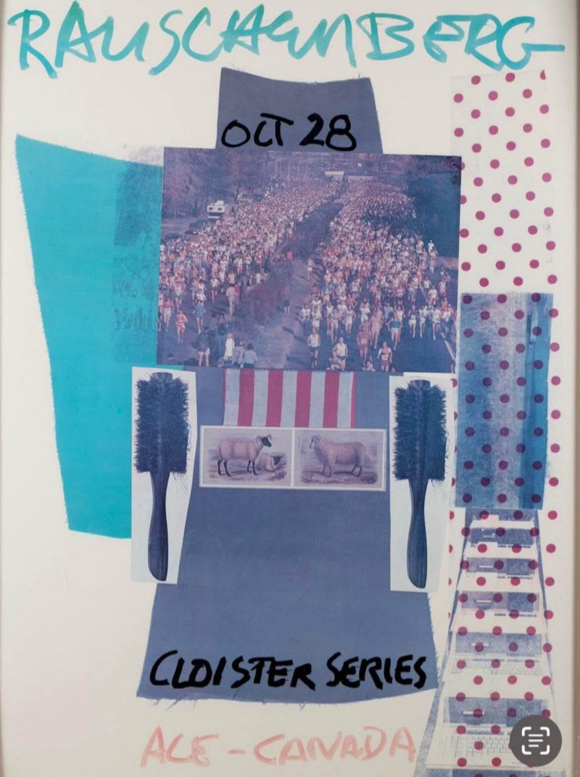 Robert Rauschenberg – Ace | Venice – USA (Framed Edition)